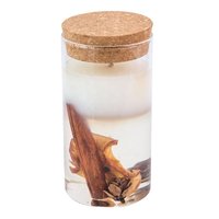 Großhandel Duftkerzen im Glasgefäß Sojawachs mit Eingebetteten Konservierten Trockenblumen Botanische Proben OEM Private Label Aromatherapie