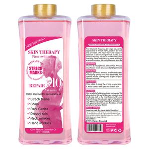 Aceite esencial puro de cúrcuma con Rosa VC y argán 1L Botella grande Spa Relax Push <span class=keywords><strong>Back</strong></span> Aceite de masaje corporal Uso del mensaje - Product Image 4