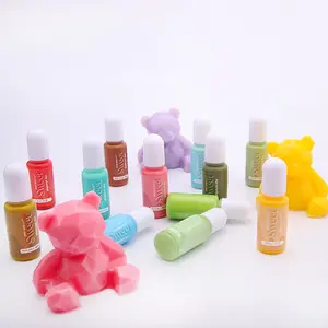 Timesrui Hot Bán kẹo màu nhựa lỏng sắc tố cho DIY Nhựa nghệ thuật trang sức tập trung UV nhựa màu cho sơn