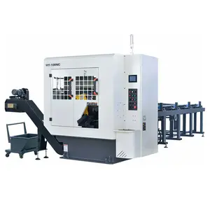 Máquina de corte de alta velocidade, serra circular cnc máquina de corte antishi marca metal máquina de serra de corte HY-100NC