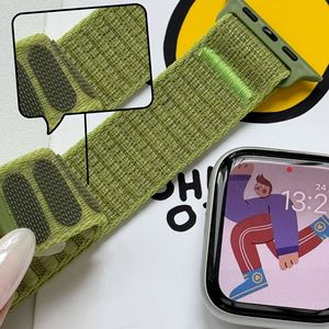 Bracelet de montre en nylon tressé respirant, sangle de sport réglable compatible avec Apple Watch 38-49 mm pour usage extérieur – Offre Spéciale - Product Image 5