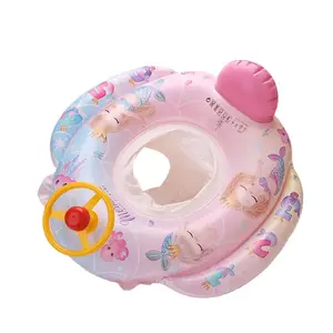 बच्चों के लिए प्यारा बेबी पूल फ्लोट बेबी स्विमिंग रिंग फ्लोटिंग चेयर बेबी सीट इन्फ्लैटेबल पूल फ्लोट