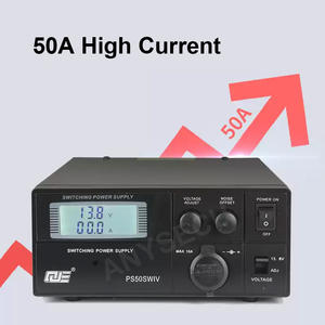 Qje แหล่งจ่ายไฟสื่อสาร<span class=keywords><strong>ว</strong></span>ิทยุ PS50SWIV 9-15V ปรับแรงดันเอาท์พุท13.8V 50A สำหรับรถยนต์<span class=keywords><strong>ว</strong></span>ิทยุ TH-9800 KT-7900D KT-8900 - Product Image 3