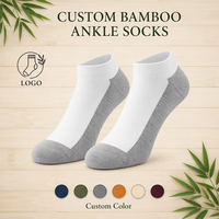 Serviette longue personnalisée avec logo pour hommes et femmes - Chaussettes de sport antidérapantes