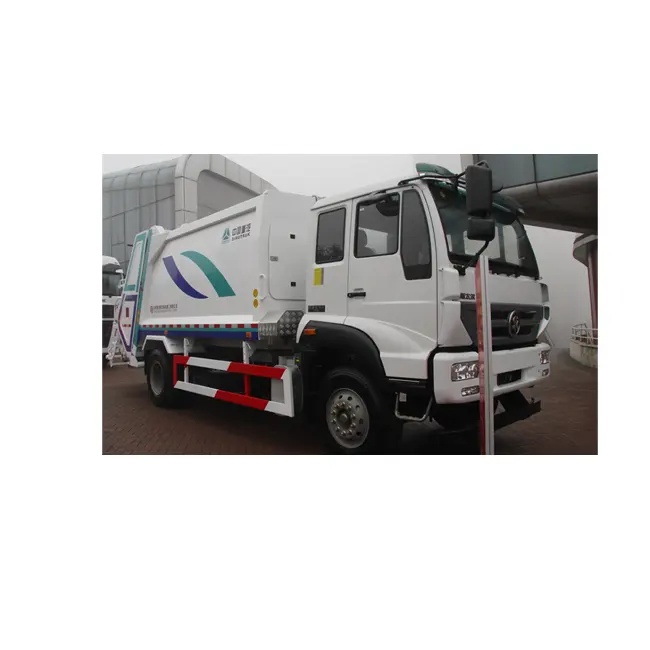 Çin sinotruck kamyon M5G 210 beygir gücü 4X2 çöp kamyonu sıcak satış