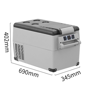 ตู้เย็นแช่แข็งแบบพกพาขนาด 35 ลิตร 12V 24V สำหรับแคมป์ปิ้งกลางแจ้ง ขายส่ง ทนทาน - Product Image 4