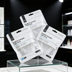 Kantong Mylar Berkualitas Tinggi dengan Segel 3 Sisi dan Jendela untuk Aligner Gigi <span class=keywords><strong>Smile</strong></span> Aligner, Kantong Kemasan Mylar untuk Aligner Gigi Transparan - Product Image 2