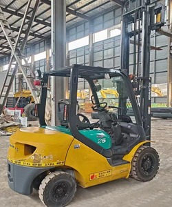 İkinci el Orijinal Japon Komatsu 2.5 ton FD25 Forklift, Komatsu Motor ve Şanzıman ile donatılmış, Düşük Fiyata Satılık - Product Image 5
