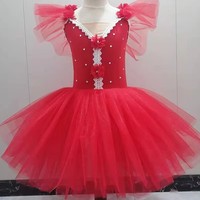 Jupe en tulle moelleux à sequins violets Jm644 – Nouvelle robe de ballet de luxe pour femme, idéale pour les fêtes d'anniversaire et les mariages