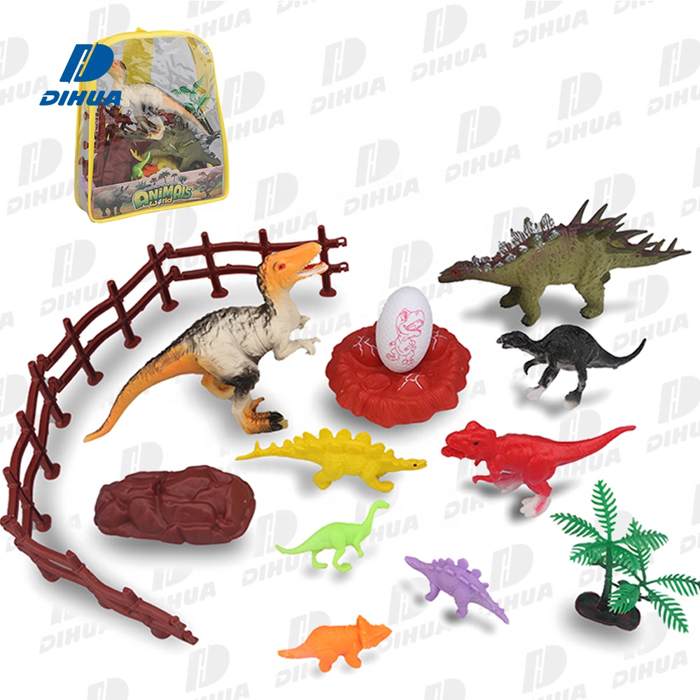 Fdit Mini Giocattoli Dinosauro In Plastica – Set Figure Solide, Modelli Educativi Per Bambini
