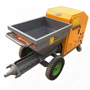 Máquina automática de inyección de mortero de hormigón de alta calidad, maquinaria de pulverización de mortero de refuerzo de pared de yeso - Product Image 1