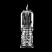 Boîte d'emballage en plastique blister à clapet jetable PP transparent personnalisé pour plantes en pot
