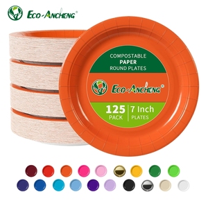 Plato de Papel Desechable para Restaurantes, Servicios de Comida para Llevar y la Industria Hotelera - Product Image 2