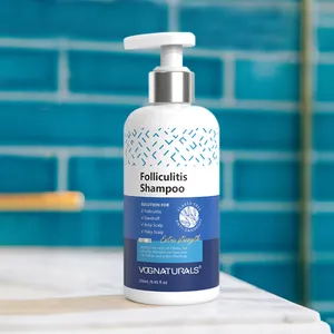 Özel etiket şampuan folikülit saç folikülit şampuan korumak için kullanılabilir