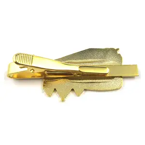 Artigianato in metallo clip-on divertente bus forma oro massonico di sicurezza in metallo clip di legame