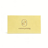 Boîtes en carton personnalisées avec logo, un emplacement pour carte, carte de visite en métal, carte sans contact, emballage cadeau, faites à la main, finition brillante