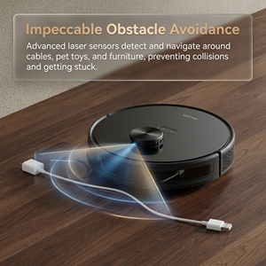 PX8 Robot Vacuum Cleaner 18000Pa Suction LDS Laser Navigation 3in1 Sweep <b>Mop</b> Robotic Cleaner with Smart Obstacle Avoidance - Product Image 3