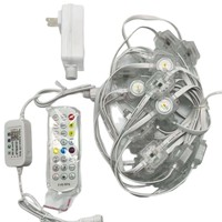 Lampes LED IP67 étanches en polycarbonate avec émission de couleur RVB pour la décoration de bâtiments