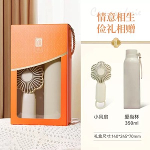 شحن مجاني زجاجة مروحة عملية يدوية وشامبو ومنشفة ذكية لأسلوب عيد الأب وعيد الفصح التنفيذي - Product Image 3