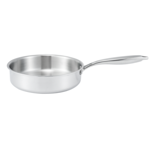 Poêle et wok renforcés sans revêtement, usage domestique, antiadhésifs, idéaux pour faire sauter des filets, compatibles avec la cuisinière à induction - Product Image 4