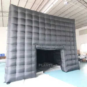 Portable Pop Up Cinema Inflatable Movie Screen Theatre Tent, Family Backyard Inflatable Cinema Movie Tent In The Day