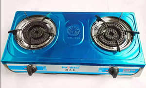 موقد غاز محمول من الفولاذ المقاوم للصدأ يعمل بالبطارية، موفر للطاقة من الفئة أ، بشعلتين للاستخدام المنزلي - Product Image 6