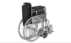 Silla de Ruedas de Acero Plegable de Confort al por Mayor, Equipo de Rehabilitación Económico para Personas con Discapacidad y Adultos Mayores - Product Image 5