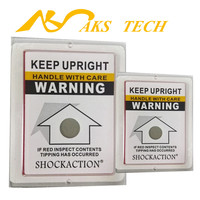 TiltAction Single Angle Consumer Electronics Shipping Monitor Solution Tilt Indicator Improper Handling Visual Deterren