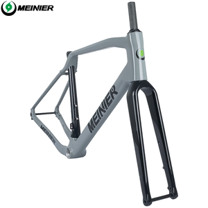 Cadre de vélo de route en carbone pour gravel, compatible <span class=keywords><strong>Di2</strong></span> et dérailleur mécanique, ensemble cadre complet pour vélo de gravel - Product Image 2