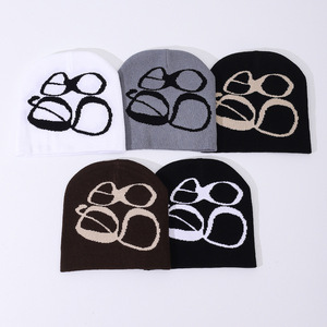 SOLPOP Berretto Lavorato a Maglia con Logo Personalizzato, Stampa Digitale Jacquard, Cappello Unisex Autunno Inverno per Uomo e Donna - Product Image 2