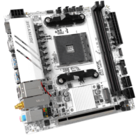 JGINYUE B550I游戏双DDR4迷你ITX主板支持Ry 4000 5000系列中央处理器