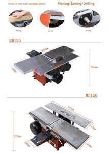 เครื่องเลื่อยวงเดือนไฟฟ้าแบบพกพา 3-in-1 มัลติฟังก์ชั่น พร้อมโต๊ะเลื่อนสำหรับงานไม้ - Product Image 6