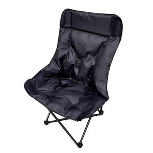 Chaise de camping pliable légère et portable en coton, avec cadre métallique, trois positions inclinables - Product Image 4