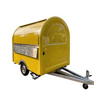 Quioscos de Café de Acero Inoxidable en la Calle, Aperitivos, Pizza, Tacos, Barbacoa, Comida Rápida, Hot Dogs, Carritos de Helados, Remolques Móviles de Venta de Comida - Product Image 1