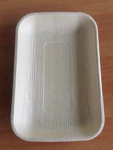 Élégantes assiettes jetables en feuilles de palmier en bambou Areca de qualité alimentaire avec motifs personnalisés et plateau pour les occasions de camping - Product Image 4