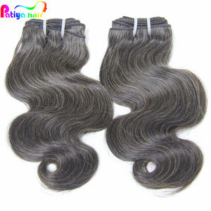 Produits de vente chaude 2025 naturel brésilien vierge <span class=keywords><strong>cheveux</strong></span> armure brésilien vague de corps gris <span class=keywords><strong>sel</strong></span> <span class=keywords><strong>et</strong></span> <span class=keywords><strong>poivre</strong></span> couleur faisceaux de <span class=keywords><strong>cheveux</strong></span> humains - Product Image 1