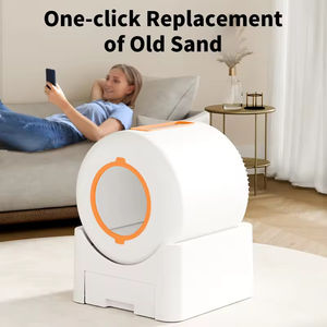 กระบะทรายแมวอัตโนมัติขนาดใหญ่ สีขาว <span class=keywords><strong>ทำความ</strong></span><span class=keywords><strong>สะอาด</strong></span>ตัวเอง ควบคุมผ่าน<span class=keywords><strong>แอ</strong></span>ป <span class=keywords><strong>พ</strong></span>ร้อมระบบตรวจสอบสุขภา<span class=keywords><strong>พ</strong></span> - Product Image 5