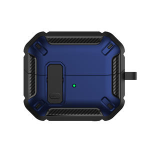 Funda protectora de TPU con hebilla de bloqueo anticaída, fundas de plástico duro de lujo para auriculares para Galaxy Buds <span class=keywords><strong>3</strong></span> <span class=keywords><strong>Pro</strong></span> Display - Product Image 5