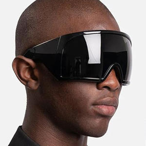 2024 Neue Mode Ski-Sonnenbrille Maske Schutzbrille Sicherheitsbrille Übergroße Vollgesichts-Sonnenbrille für Männer und Frauen - Product Image 3