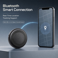 Mini traceur GPS intelligent en temps réel pour animaux de compagnie, enfants, personnes âgées, application mobile Bluetooth compatible Android et iOS, garantie 1 an