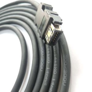 J3J4 Servo <b>Cable</b> for Mitsubishi MR-J3ENSCBL3M-A1 High <b>Power</b> Encoder <b>Cable</b> Green Flexible <b>Cable</b> Black 3M - Product Image 4