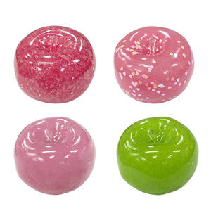 Glossy Fruit Shape <b>Slime</b> <b>Toy</b> Pink And Green Sensory Putty For Kids Teens Party Gifts Stress Relief And Display Appeal - Product Image 1