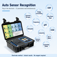 Analyseur de qualité de l'eau portable multiparamètres pH ORP EC DO TDS, analyseur d'eau haute précision