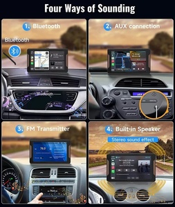 Không Dây Thông Minh Xe Chơi Màn Hình Âm Thanh Nổi Xe MP5 Player7 Inch Apple Carplay Android Tự Động Xách Tay Xe Stereo Đa Phương Tiện Máy Nghe Nhạc - Product Image 6