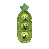Jouet en peluche pour animaux de compagnie en forme de nourriture, jouet sensoriel couineur en tissu doux, jouet en peluche personnalisé pour animaux de compagnie
