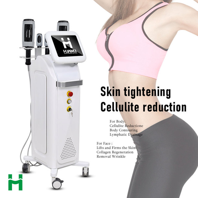 NEW 360 Rotation 8d Vacuum Inner Ball Endo Roller Skin Tightening Slimming Cellulite Reduction Massager Machine for Body