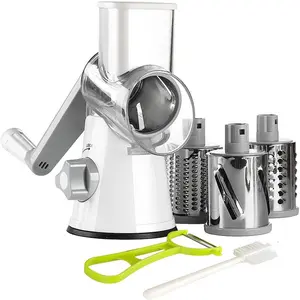 Amz Hot Bán 2023 Của Nhãn Hiệu Quay Pho Mát Vắt Tay Rau Cắt Khoai Tây Slicer Rau Chopper Nhà Và Nhà Bếp Phụ Kiện