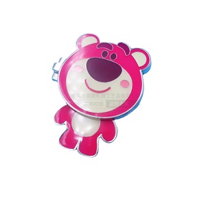 Insignia Metálica Personalizada con Diseño de Gato de Dibujos Animados, Hebilla de Mariposa de Aleación de Zinc Esmaltada, Artículo Promocional Publicitario - Product Image 5