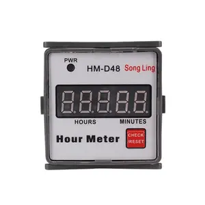 Jenis HM-1 Digital 220V Hour Meter HM-D48