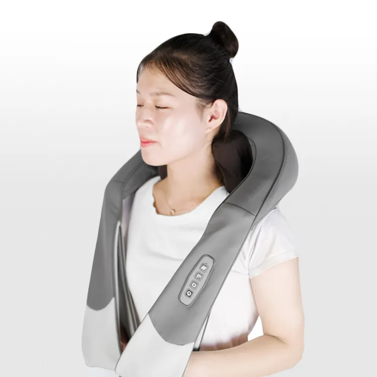 Custom Neck shoulder massage machine device wireless shiatsu physical therapy back and neck massager for Body